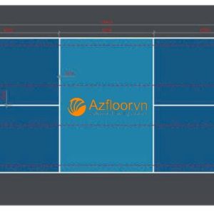 Thảm Pickleball Xanh Blue