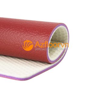 Thảm Thể Thao Vân Đá Màu Đỏ