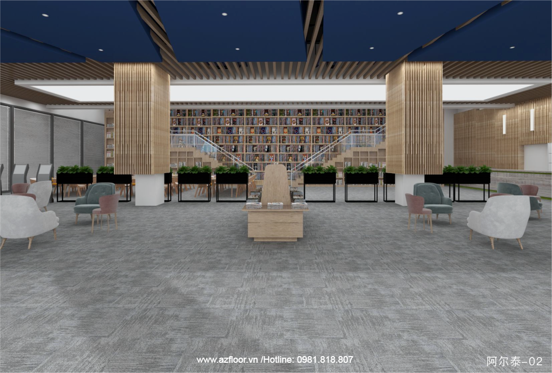 Thảm trải sàn Atlas carpet tile 