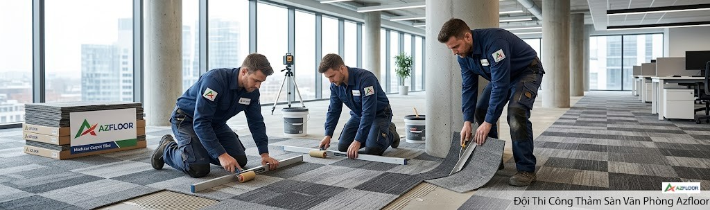 Azfloor thi công thảm sàn 2026