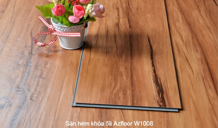 Sàn hèm khóa 5li Azfloor W1008