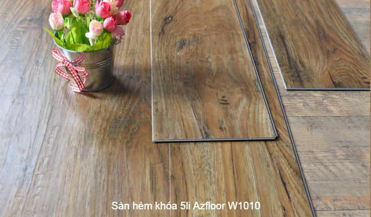 Sàn hèm khóa 5li Azfloor W1010