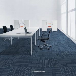 Thảm MA05 màu xanh blue nhẹ trải sàn. Azfloor cung cấp