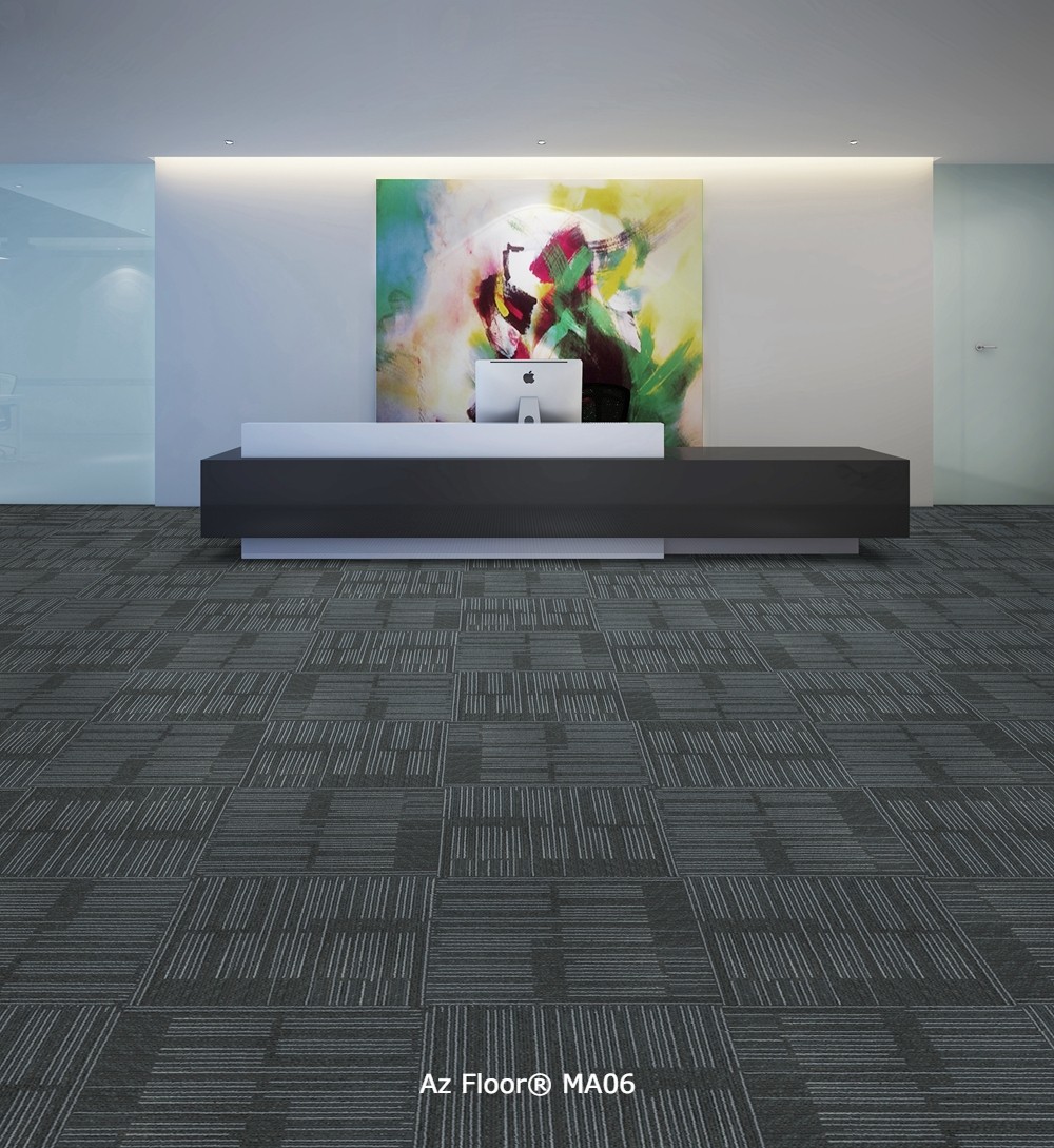 tham-ma06-trai-van-phong-azfloor thảm MA06 màu xám đậm trải sàn. azfloor lắp đặt thi công