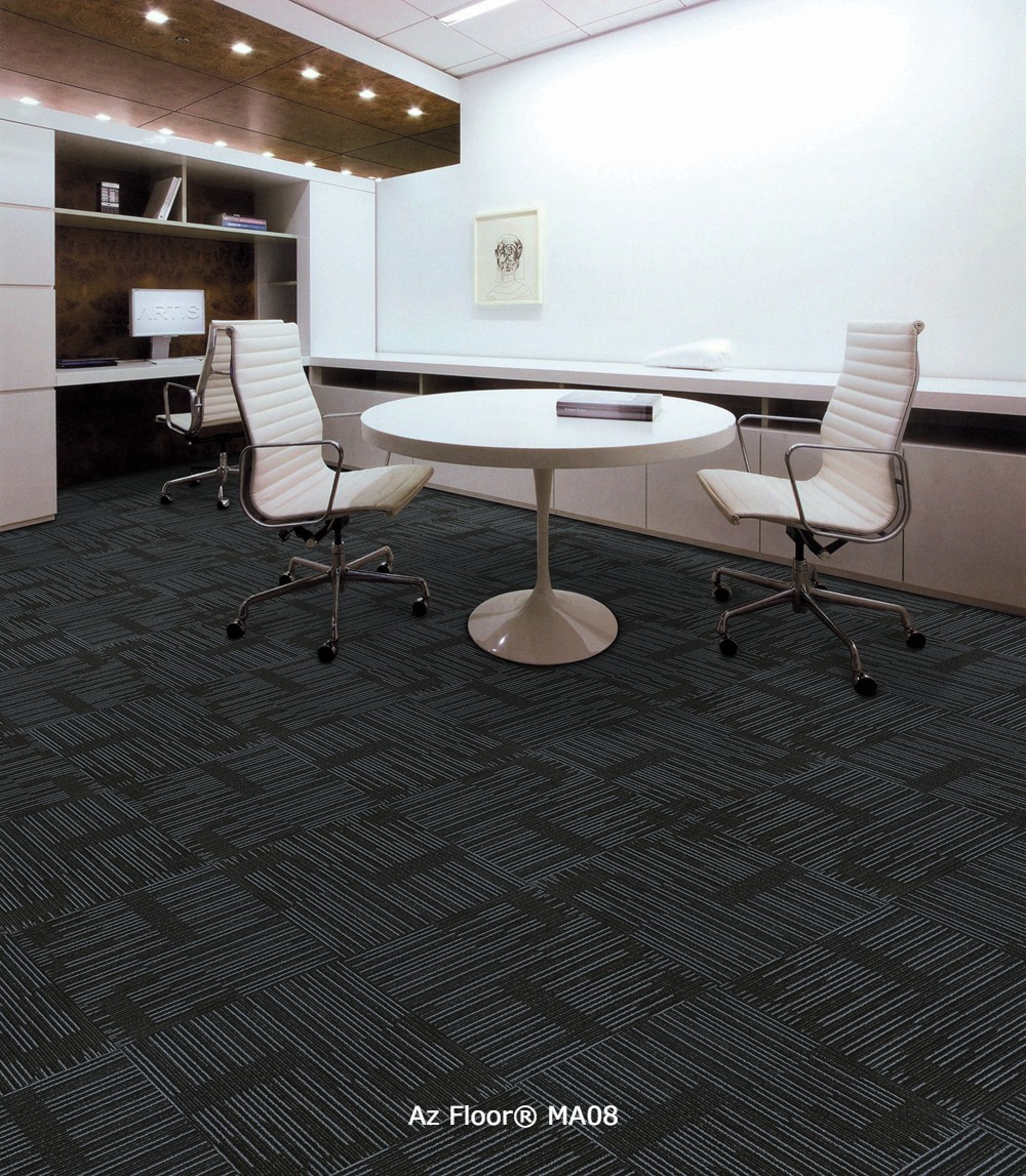 tham-ma08-mau-den-azfloor-trai-san Thảm MA08 màu đen trải sàn. Azfloor thi công lắp đặt