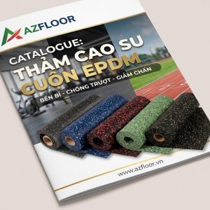Thảm cao su cuộn EPDM rubber roll / Azfloor
