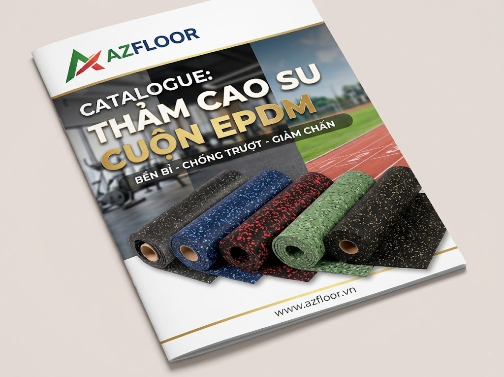 Thảm cao su cuộn EPDM rubber roll / Azfloor