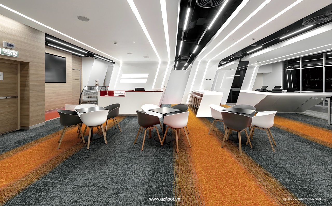 thảm văn phòng azfloor carpet tile