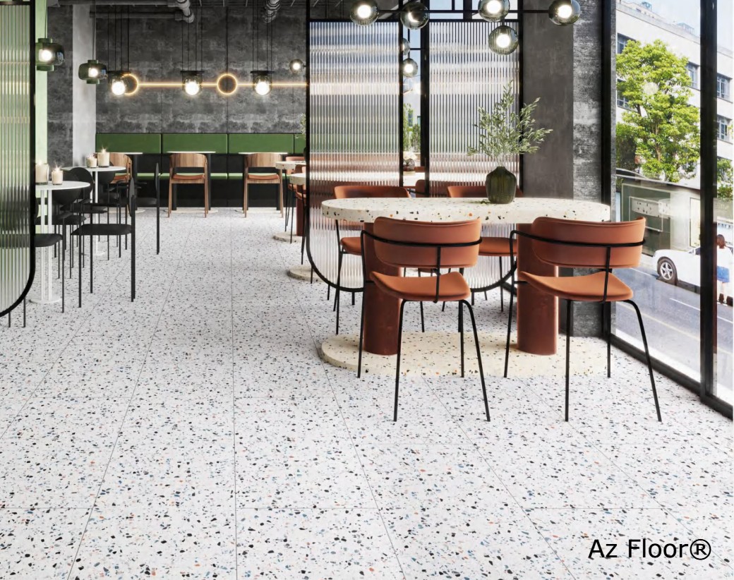 Sàn hèm khóa cao cấp Terrazzo 
