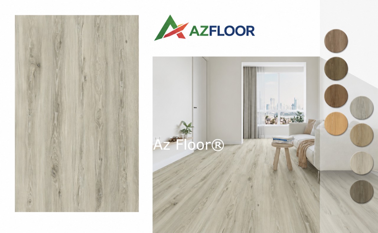 Sàn nhựa giả gỗ Azfloor. Bảng màu