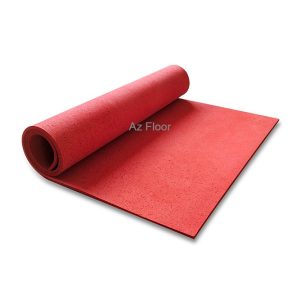 Thảm Cao Su Phòng Gym Màu Đỏ