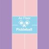 Thảm Pickleball Tím Hồng