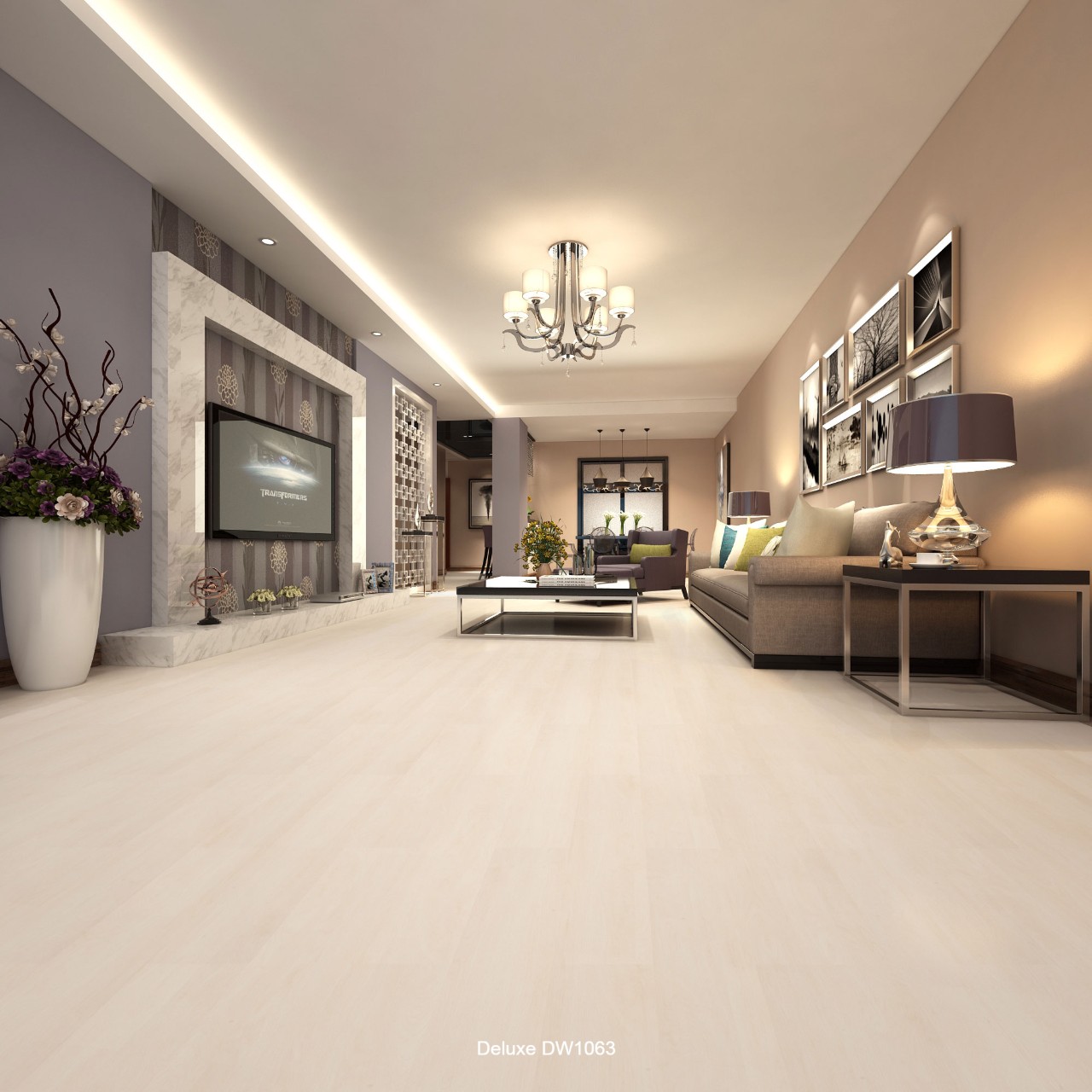 Sàn nhựa giả gỗ cao cấp 