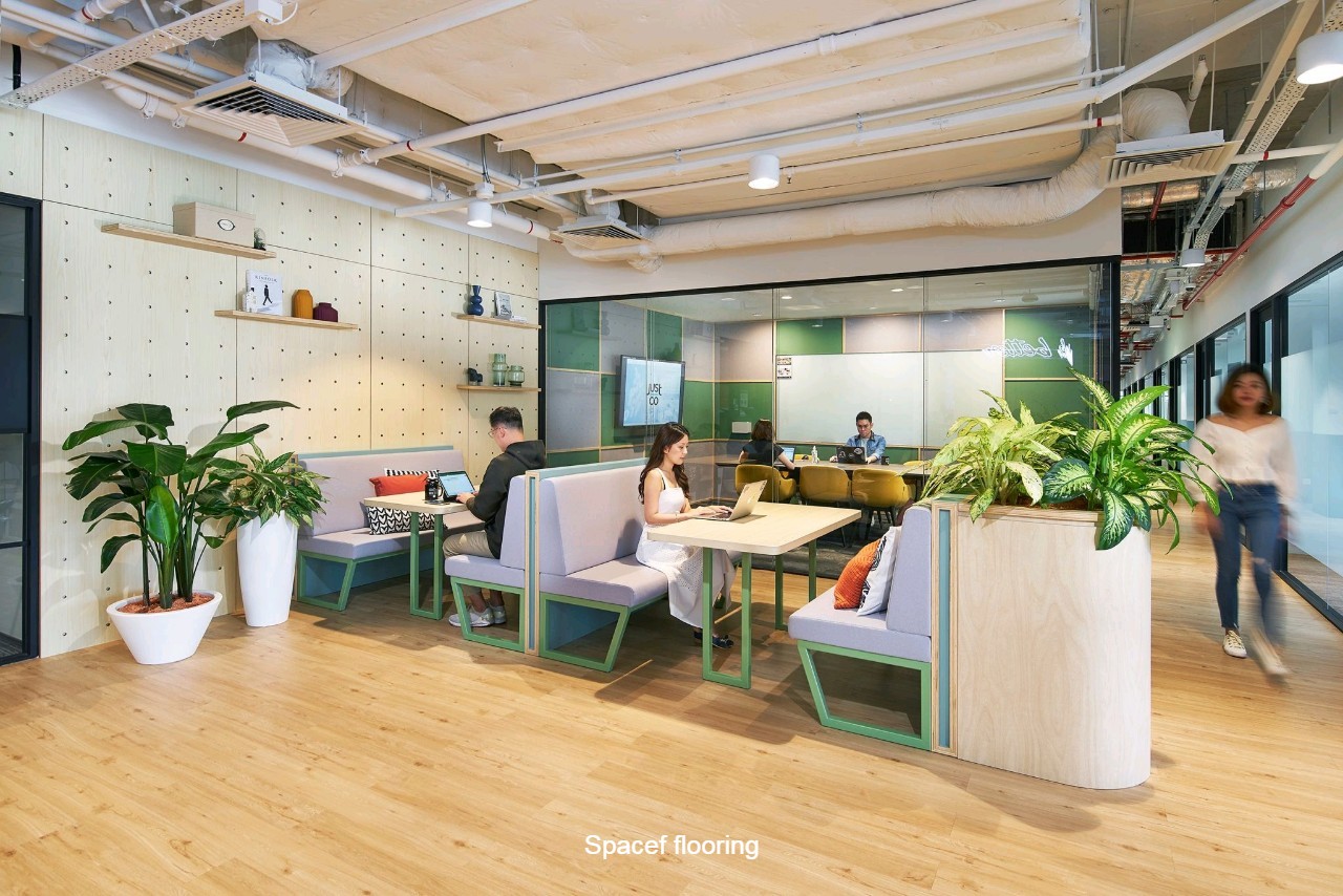Sàn Nhựa Giả Gỗ Spacef Flooring