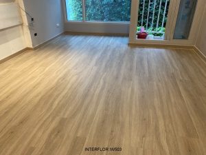 Sàn nhựa giả gỗ phòng khách