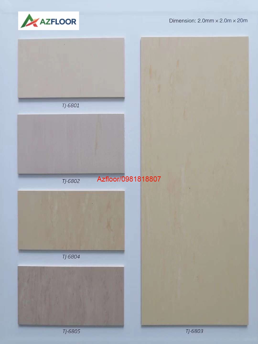 Sàn vinyl phòng sạch đồng chất solid cream