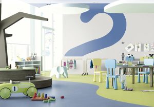 Sàn vinyl trường mầm non