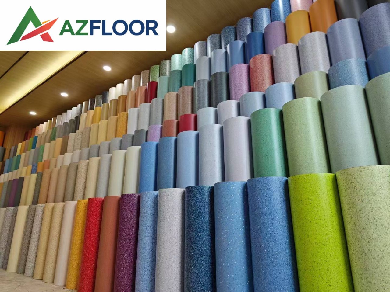 Kệ mẫu sàn vinyl kháng khuẩn Azfloor