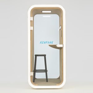 Phone Booth Cách Âm AA S Pure White