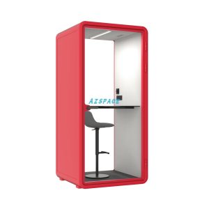 Phonebooth Cách Âm AH S Red