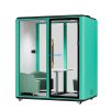 Phone Booth Cách Âm AY MS Sky Blue