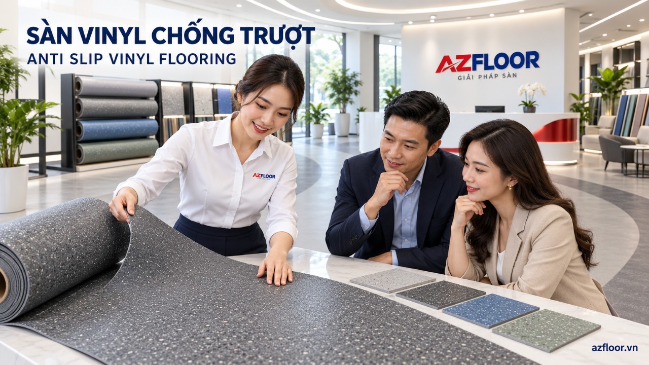 Sàn Nhựa Chống Trượt