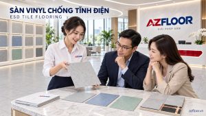 Sàn vinyl chống tĩnh điện esd tile