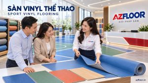 Sàn vinyl thể thao sport floor