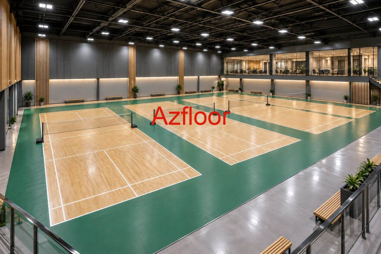 Thảm vinyl cầu lông badminton Azfloor